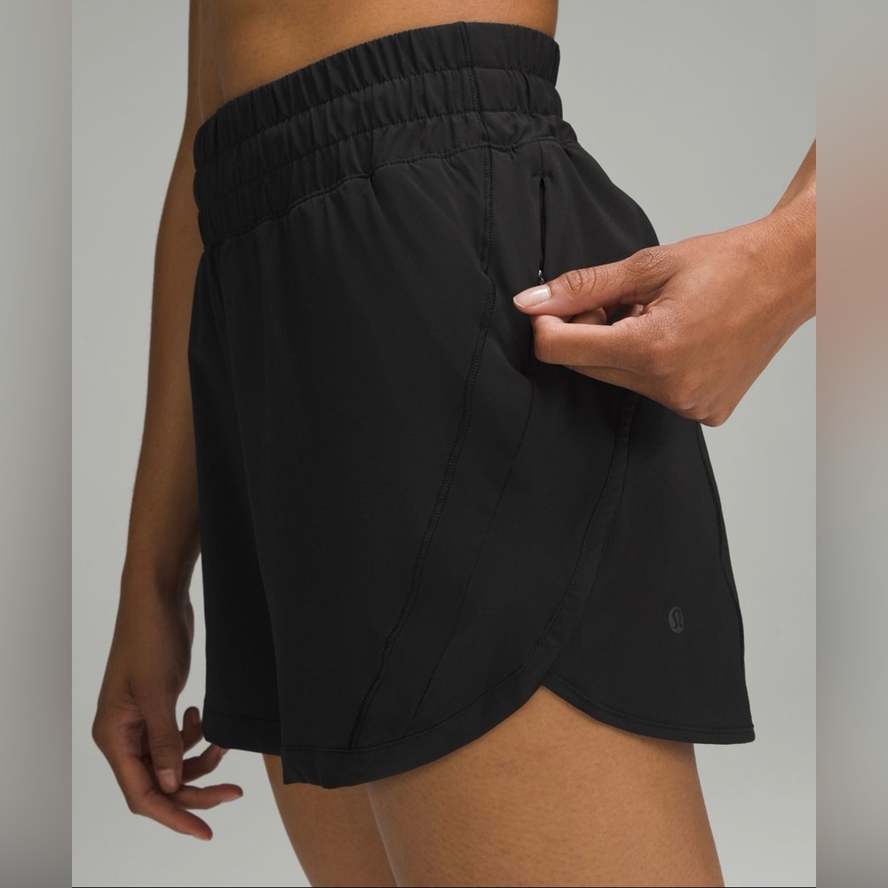 Lululemon Track That High Rise lined shorts - 5 inches
